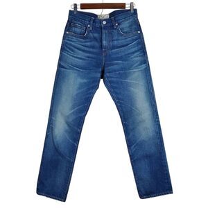 CQY Denim Jeans Women’s Size 25 Blue Straight Leg 100% Cotton Made USA